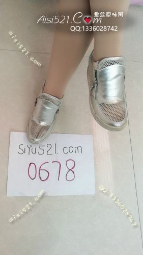 原味女鞋|鞋类,时装鞋,银色休闲鞋36码