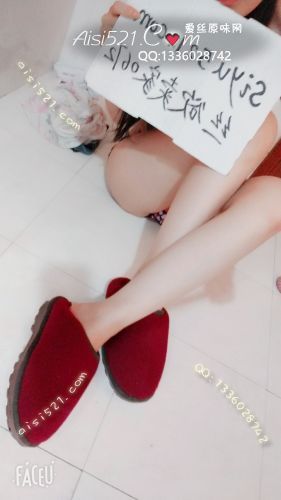 原味女鞋|鞋类,休闲平底,穿了一年鞋子，红色诱惑棉拖 带我回家吧