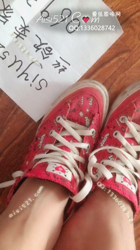 耐克红色运动鞋原味女鞋|鞋类休闲平底