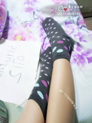 原味丝袜|袜类,臭棉袜,可爱的点点棉袜 去年冬天最爱穿的袜子哦
