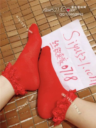 原味丝袜|袜类,臭棉袜,棉网袜酸臭红色味道好好的棉袜子