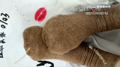 原味丝袜|袜类,臭棉袜,驼色纯色全棉秋冬中筒袜