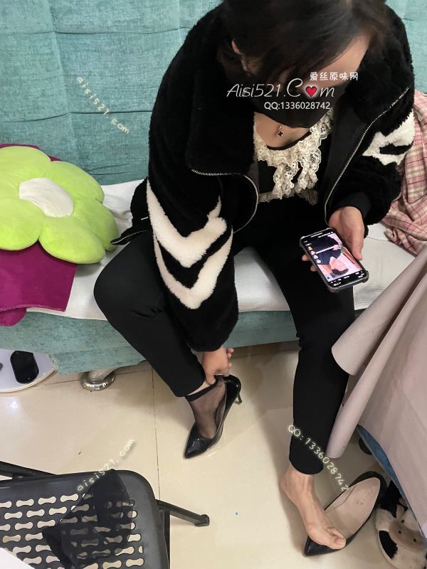 职场魅力(此活动2双起订，免费拍图)——2024年12月份顾客预订服装店女老板黑色短丝原味丝袜|袜类臭短丝袜