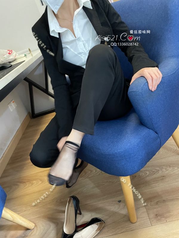 职场魅力(此活动2双起订，免费拍图)——2024年12月份顾客预订合约部01女士黑色短丝原味丝袜|袜类臭短丝袜