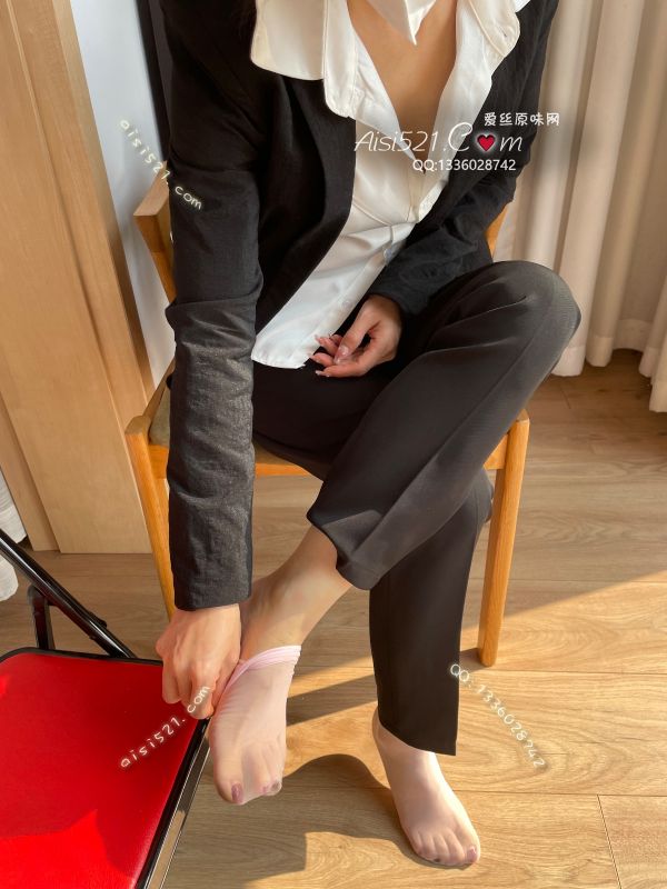 职场魅力(此活动2双起订，免费拍图)——2024年12月份顾客预订合约部01浅粉色短丝袜原味丝袜|袜类臭短丝袜