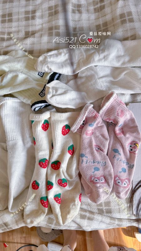 原味丝袜|袜类,现货5条以上臭袜打包,五双味道足足的棉袜超值打包～
