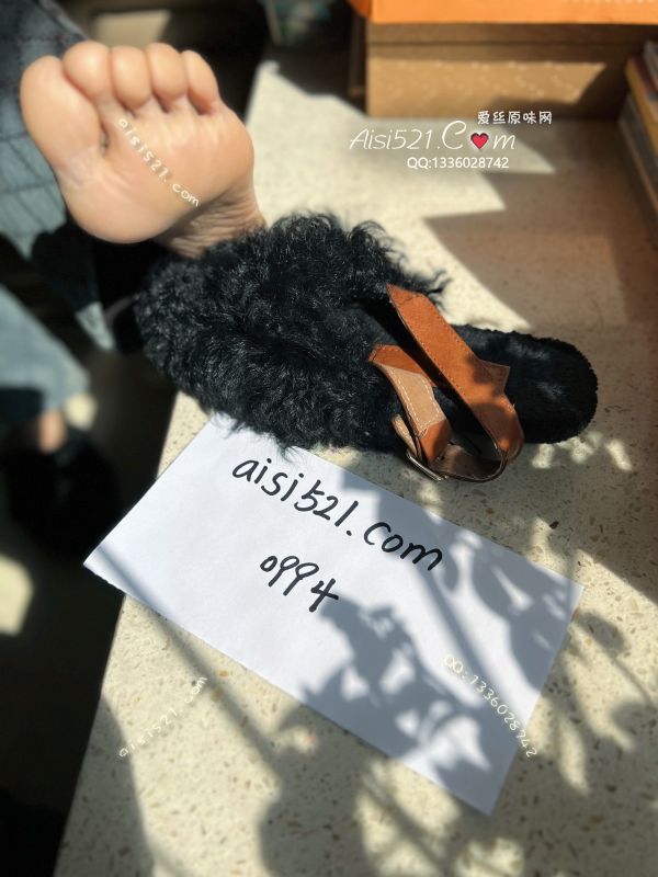 原味女鞋|鞋类,凉鞋拖鞋,毛毛拖鞋,两年之久入味柔软很上头