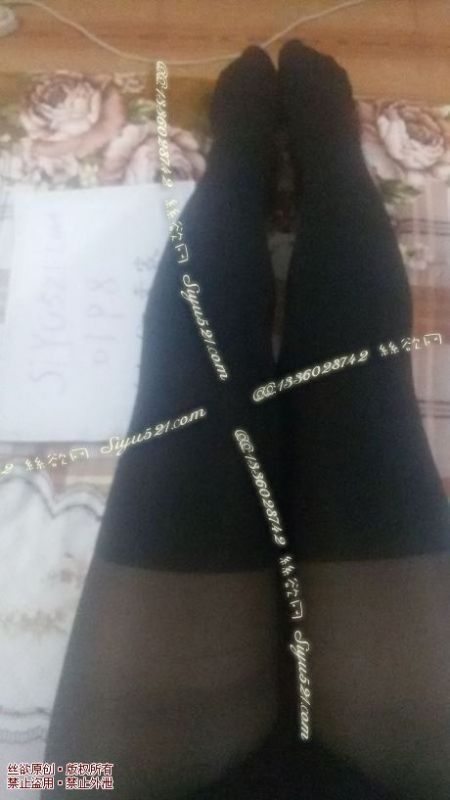 黑色拼接连裤加档袜原味丝袜|袜类臭连裤袜