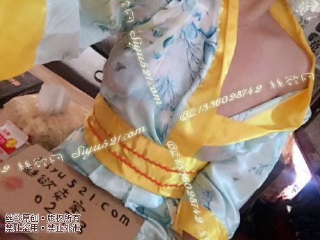 粉嫩绿色情趣和服原味套装类其他套装