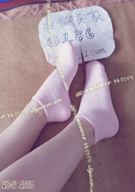 原味丝袜|袜类,臭棉袜,可爱粉色白点棉船袜