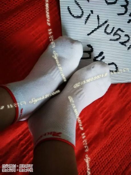 原味丝袜|袜类,臭棉袜,白色纯情网球棉质短袜