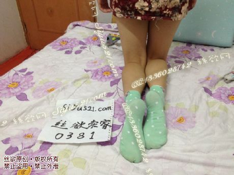 原味丝袜|袜类,臭棉袜,浅绿色棉袜，可露脸