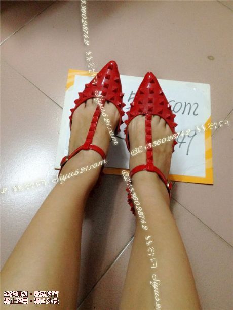 原味女鞋|鞋类,休闲平底,性感红色平底鞋，想拥有吗？