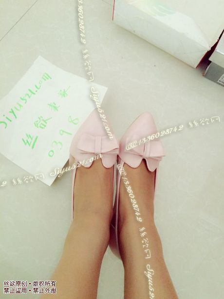 原味女鞋|鞋类,休闲平底,粉色浅口高跟鞋