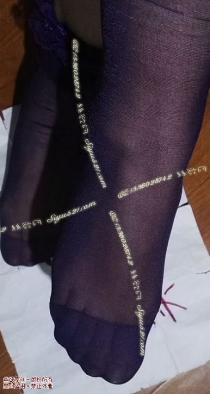 原味丝袜|袜类,臭长筒丝袜,紫色性感长筒黑丝丝袜