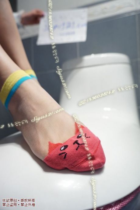 原味丝袜|袜类,臭短丝袜,可爱I的粉色猫咪短袜