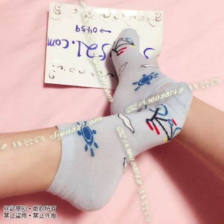 骑单车的小袜子原味丝袜|袜类臭棉袜
