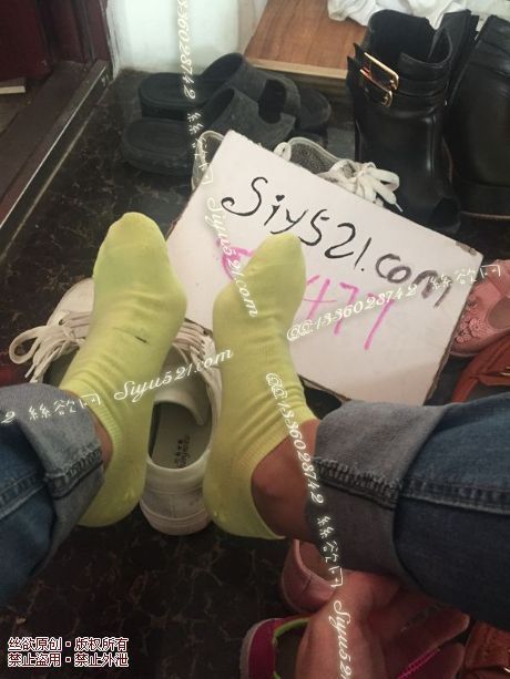 原味丝袜|袜类,臭棉袜,纯棉荧光绿短袜