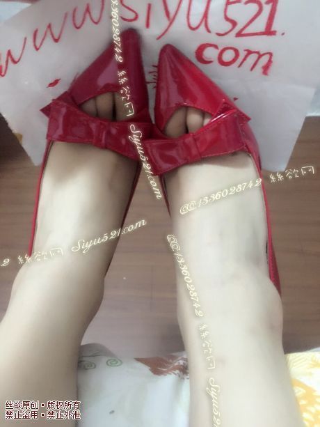 原味女鞋|鞋类,高中短跟,（捂汗）红色ol性感尖头高跟鞋