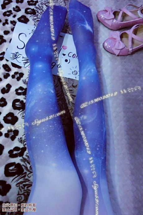 原味丝袜|袜类,臭连裤袜,超~美~星空连体丝袜