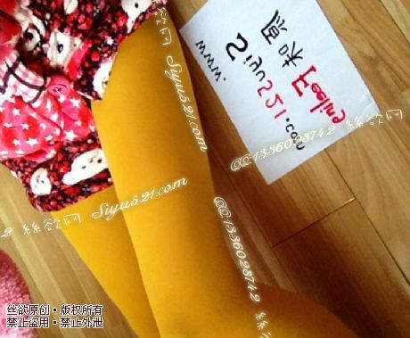 性感诱惑黄色丝袜，味道保证哦，可以原味丝袜|袜类臭连裤袜