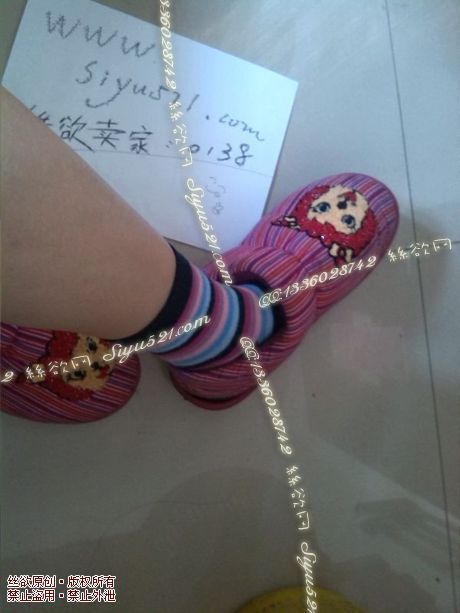 原味女鞋|鞋类,凉鞋拖鞋,【纯正女大学生口味哦】喜洋洋棉拖鞋臭臭的