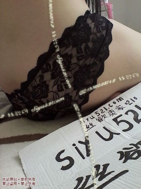 黑色加豹纹蕾丝内裤，穿3天后发货，保证味道哦原味内裤|裤类蕾丝内内