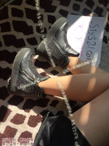 原味女鞋|鞋类,时装鞋,严实的坡跟包裹着我的所有味道