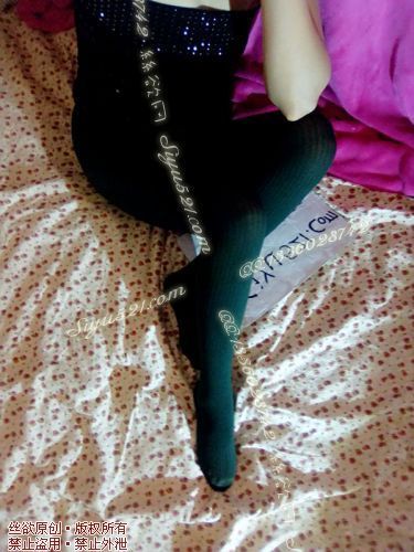 墨绿色加厚连裤袜，气质的墨绿色，也可以很sao哦原味丝袜|袜类臭连裤袜