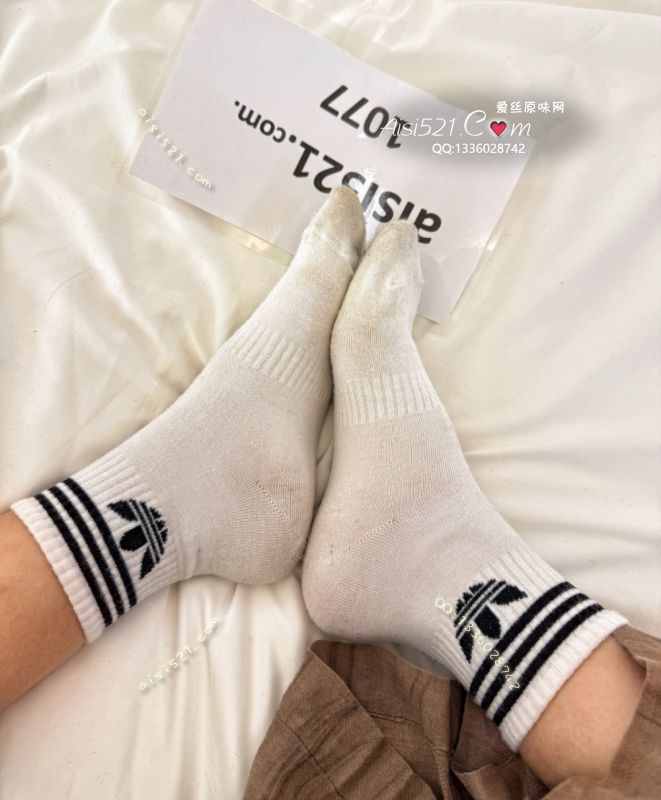 酸臭《三叶草白棉袜》终于等到了～穿了半个多月啊原味丝袜|袜类臭棉袜