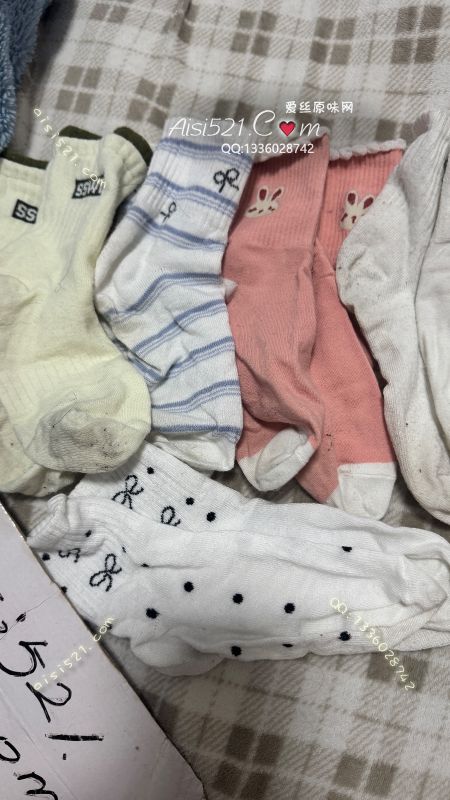 穿好的无双臭臭棉短袜超划算打包～原味丝袜|袜类现货5条以上臭袜打包