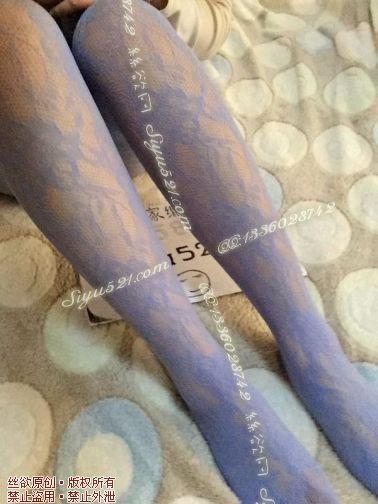 原味丝袜|袜类,臭连裤袜,仙仙的粉蓝色蕾丝丝袜~