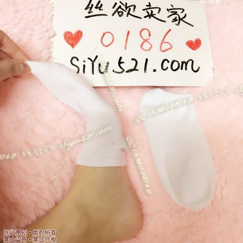 原味丝袜|袜类,臭棉袜,少女系列白色棉船袜