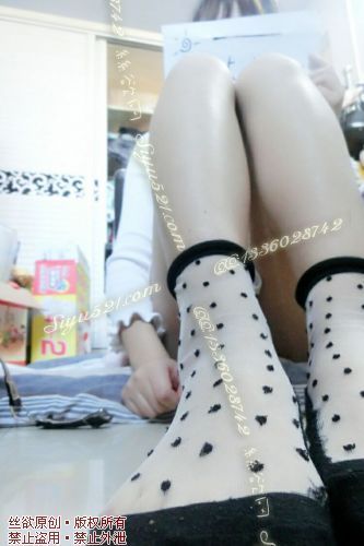 原味丝袜|袜类,臭短丝袜,可爱点点薄丝短袜