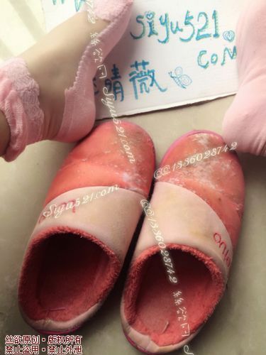 原味女鞋|鞋类,休闲平底,主人重重的香港脚味道足癣真菌让奴流泪【此页面出售的是本主高贵的旧棉拖】