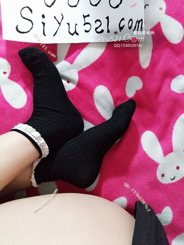 原味丝袜|袜类,臭棉袜,复古蕾丝边黑色长棉袜  味道别有一番风味哦~