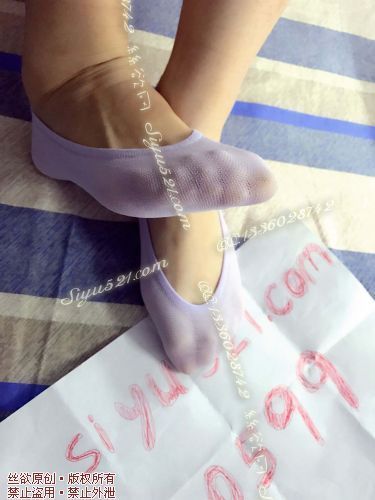 原味丝袜|袜类,臭船袜,紫色透视船袜