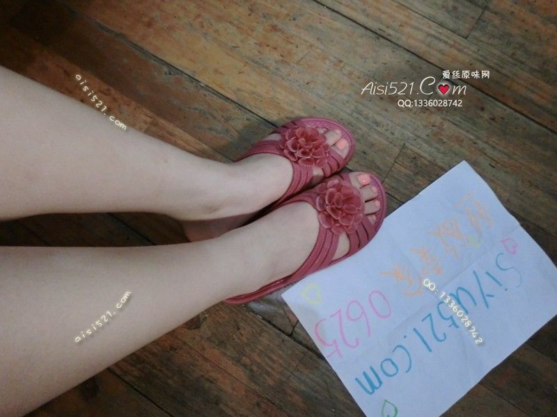 原味女鞋|鞋类,凉鞋拖鞋,红色大花拖鞋