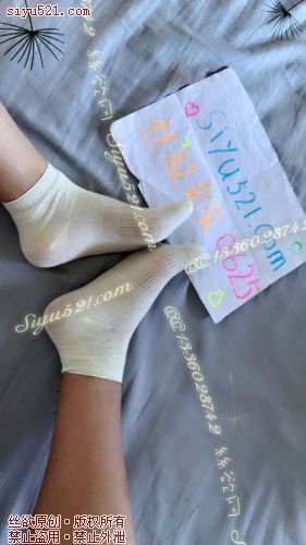 原味丝袜|袜类,臭棉袜,嫩嫩的黄色棉袜