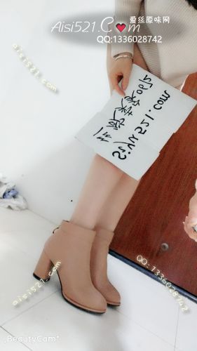 原味女鞋|鞋类,高中短跟,肉丝酸臭短靴日常工作穿的鞋子