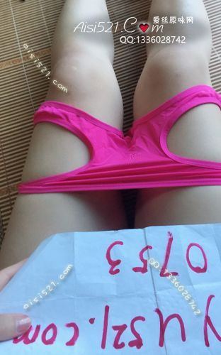 莫代尔工字裤丁字裤--玫红色原味内裤|裤类丁字内内