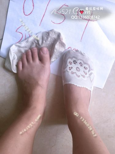 白色蕾丝船袜原味丝袜|袜类臭船袜