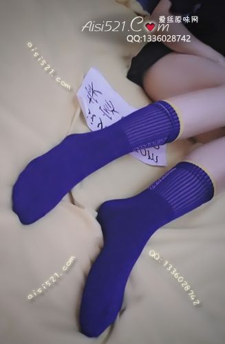 原味丝袜|袜类,臭棉袜,闲置纯棉蓝色长袜