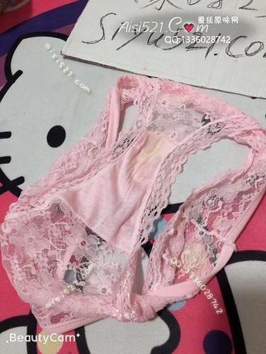 刚脱下来的闲置小粉原味内裤|裤类三角内内