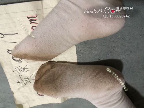 原味丝袜|袜类,臭棉袜,满满汗渍臭味的白棉袜
