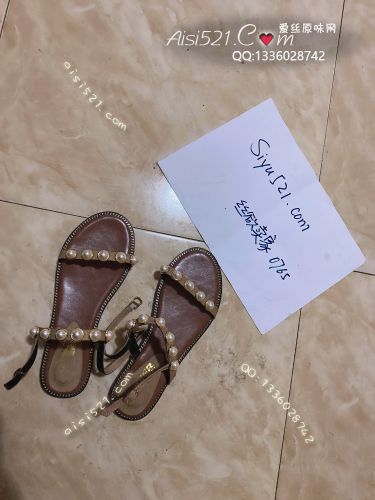 原味女鞋|鞋类,凉鞋拖鞋,珍珠凉鞋超仙