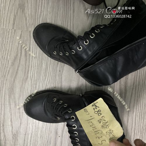 原味女鞋|鞋类,高中短靴,穿了两年多的长靴子