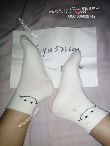 原味丝袜|袜类,臭棉袜,白色笑脸中通棉袜