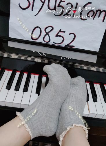 灰色花边棉袜原味丝袜|袜类臭棉袜