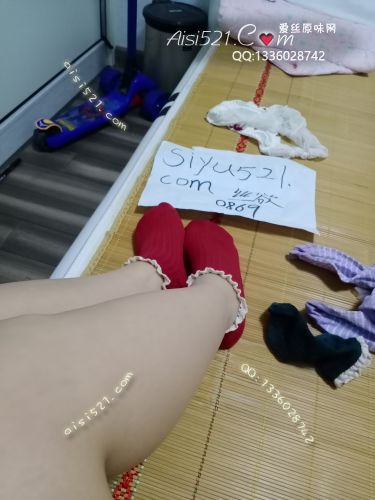 闲置红色短袜可预定穿几天之内原味丝袜|袜类臭棉袜